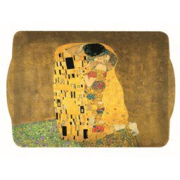 Klimt műanyag tálca - 46x32 cm - The Kiss