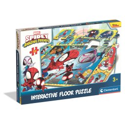 Pókember Spidey and Friends interaktív 24 db-os puzzle Clementoni