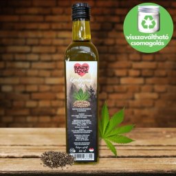 Barf Love Kendermagolaj Kutyáknak és Macskáknak 500 ml