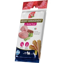 N&D Quinoa Weight Management + Dental Treat, Mini (7 db rágórúd) 60gr