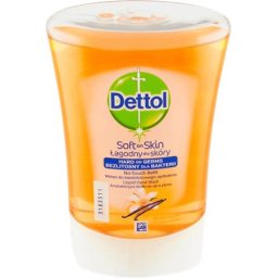 DETTOL Folyékony szappan utántöltő, 250 ml, DETTOL, méz-vanília
