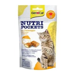 GimCat Nutri Pockets jutalomfalat - Sajt 60g