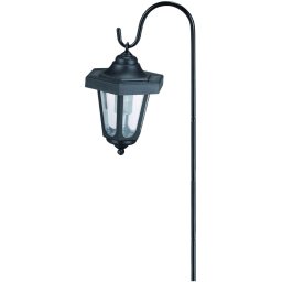 Entac Kerti Szolár Függő Lámpa Vas állvánnyal 750mm 1 LED 2db/csomag