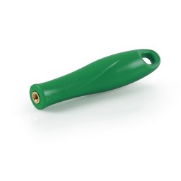 Igeax élelmiszeripari menetes nyél, zöld, 12cm, cső- és üvegtisztító flexibilis hosszabbító szárhoz
