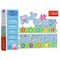 Peppa malac 20 db-os oktató puzzle - Trefl