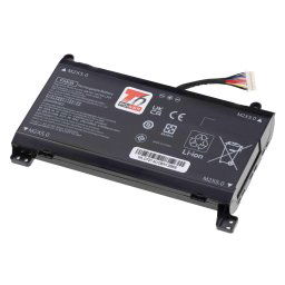 Akkumulátor T6 Power HP Omen 17-an000, 17-an100, 12pin, Geforce 1050, 5973mAh, 86Wh, 8cellás, Li-ion, 86Wh, 12pin, Geforce 1050