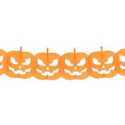 Halloween harmónikás tök füzér 1,7 m