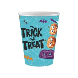 Papírpohár Halloween Boo 2,5 dl, 6 db/cs