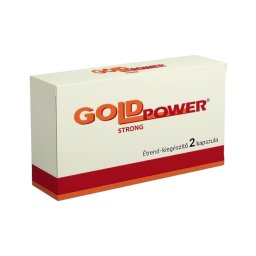 Gold Power - étrend kiegészítő kapszula férfiaknak (2db)