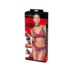 Bad Kitty - bondage szett - 6 részes (fekete)