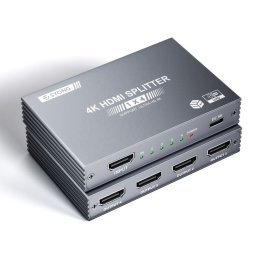 HDMI 1×4 splitter 1 bemenet 4 kimenet tükröző