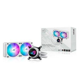 ASUS CPU vízhűtő AIO ROG STRIX LC III 240 ARGB FEHÉR, 2x120mm, LGA1851, AM5