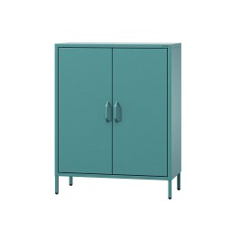 1567 VITO fém polcos szekrény 800 × 1015 × 400 mm, Modern türkiz