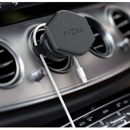 Okostelefon autós tartó mágneses fekete FIXED Icon Air Vent (FIXIC-VENT-BK)