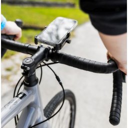 Okostelefon kerékpár tartó alumínium fekete FIXED Bikee ALU 2 (FIXBIA2-BK)