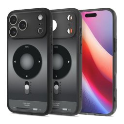 SPIGEN ULTRA HYBRID MAG műanyag telefonvédő (ütésállóság, légpárnás keret, MagSafe) FEKETE Apple iPhone 17 Pro Max