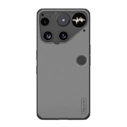 NILLKIN SUPER FROSTED PRO műanyag telefonvédő (ütésállóság, gumírozott, érdes felület) ÁTLÁTSZÓ/FEKETE Nothing Phone (3)