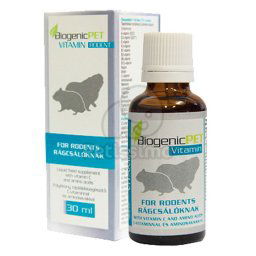 BiogenicPet Vitamin Rodents - vitaminkészítmény rágcsálóknak 30 ml