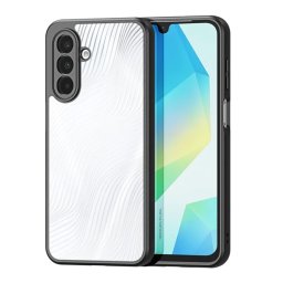 DUX DUCIS AIMO szilikon telefonvédő (ütésállóság, kameravédő, matt, hullám) FEKETE Samsung Galaxy A17 5G (SM-A176)