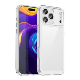Szilikon telefonvédő (ütésállóság, átlátszó hátlap) ÁTLÁTSZÓ Apple iPhone 17 Pro Max