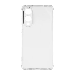 Szilikon telefonvédő (ütésállóság, légpárnás sarok) ÁTLÁTSZÓ Samsung Galaxy S25 Edge (SM-S937)