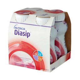 Nutricia Diasip speciális élelmiszer eper ízű 4x200ml