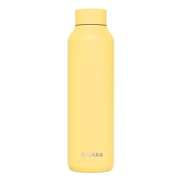 Hőtartó fémkulacs SOLID - LIght Yellow 630ml - Quokka
