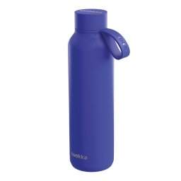 Hőtartó fémkulacs pánttal SOLID - Dusk Blue 630ml - Quokka