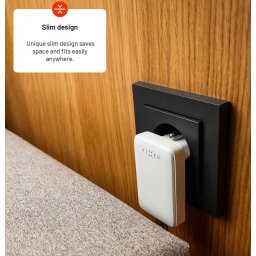 Okostelefon hálózati töltő USB-C PD3 30W fehér FIXED Slim GaN Charger (FIXCG30S-C-WH)