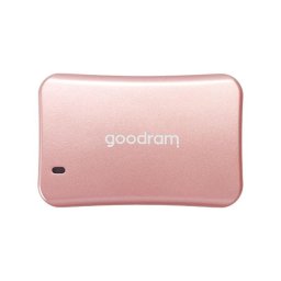 GOODRAM külső SSD HX200 1TB, USB-C 3.2 Gen2x2, (R:1500/W:1400MB/s), rózsaszínű