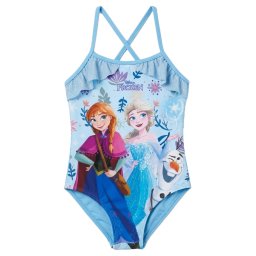 Disney Jégvarázs Sisters Blue gyerek fürdőruha, úszó 7 - 8 év / 122 - 128 cm