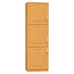 Magas konyhaszekrény, éger, balos, LORA MDF NEW KLASIK S40 / 210/57