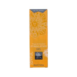 HOT Shiatsu - folyékony vibrátor krém nőknek - gyömbér és fahéj (30 ml)