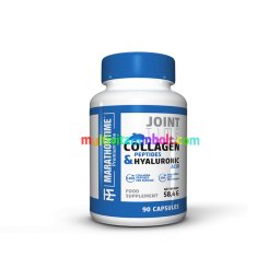 Tengeri Kollagén és Hialuronsav 90 db kapszula, 420 mg kollagén, 80 mg hialuron kapszulánként - Marathontime