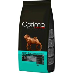 Visán Optimanova Dog Puppy Digestive Rabbit & Potato (2 x 12 kg) 24kg