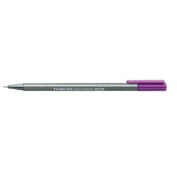 STAEDTLER Tűfilc, 0,3 mm, STAEDTLER "Triplus 334", sötétlila