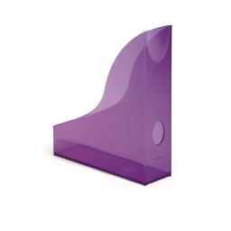 DURABLE Iratpapucs, műanyag, 73 mm, DURABLE, "Basic", áttetsző lila