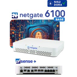 Netgate 6100 BASE PfSense+ tűzfal