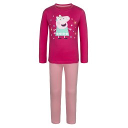 Peppa malac Flower gyerek hosszú pizsama 3 - 4 év / 98 - 104 cm