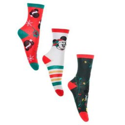 Disney Mickey Santa Hat Karácsonyi férfi zokni 41/44