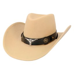 Wyatt cowboy kalap, bézs