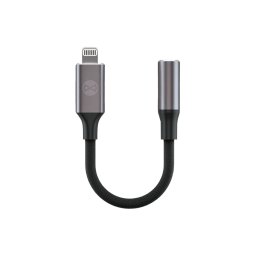 Forever AJL-01 3,5mm jack - Lightning audio adapter - fekete