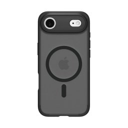 SPIGEN ULTRA HYBRID MAG műanyag telefonvédő (ütésállóság, légpárnás keret, matt, MagSafe) FEKETE Apple iPhone 17 Air