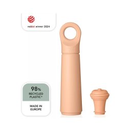 Vacu Vin Loop Vákuumpumpa borzár Design (1 db dugóval) Terra