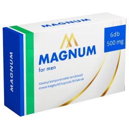 Magnum - étrend-kiegészítő kapszula férfiaknak (6 db)