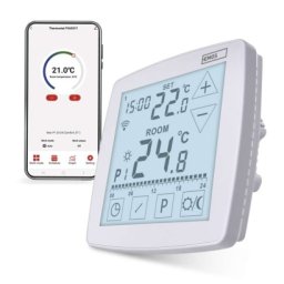 GoSmart Programozható vezetékes termosztát padlófűtéshez WiFi-vel P56S01F