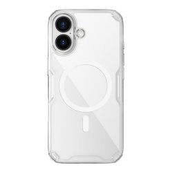 NILLKIN NATURE PRO MAGNETIC műanyag telefonvédő (ütésállóság, légpárnás sarok, MagSafe) ÁTLÁTSZÓ Apple iPhone 17