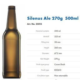 Silenus Ale 0,5 Literes Sörösüveg (6151)