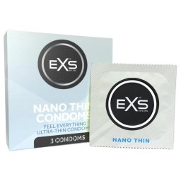 EXS Nano Thin - ultra vékony óvszer (3 db)