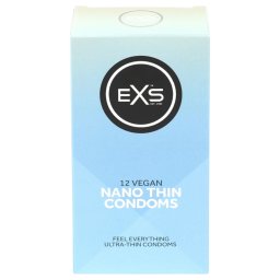 EXS Nano Thin - ultra vékony óvszer (12 db)